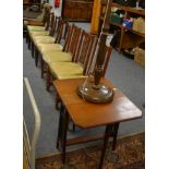 A set of four late Victorian carved rosewood drawing room chairs, Mundos Bentwood chair, small