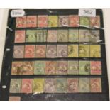 Australia. A range of used Roos and Kings Heads to 2s
