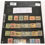 Cook Islands. A 1920 to 1963 collection of fine mint stamps, some unmounted on two stock cards