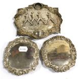 Six Days And Nights Champion Walking Belt Of The World 1880 three plaques from; central section