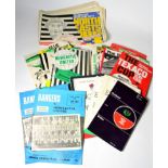 A Collection of Sporting Ephemera, including 1950's to 70's Newcastle United programmes, rugby union