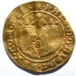 Spanish Netherlands, Zeeland Gold 2 Ducats, no date (1581-1583); obv. PHLS.D:G.HISP.Z.REX.COM ZEL