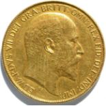 Edward VII Gold £2 1902, good edge & surfaces, 16.04g, AEF