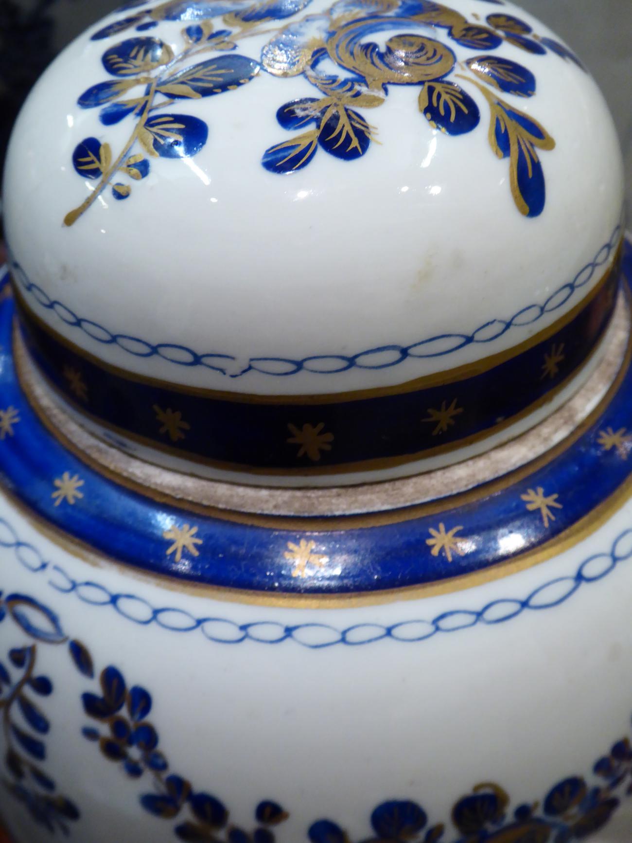 A Chinese punch bowl, tea pot, vases (a.f.) etc Punch bowl is 31cm wide with old staple repair and - Bild 9 aus 12