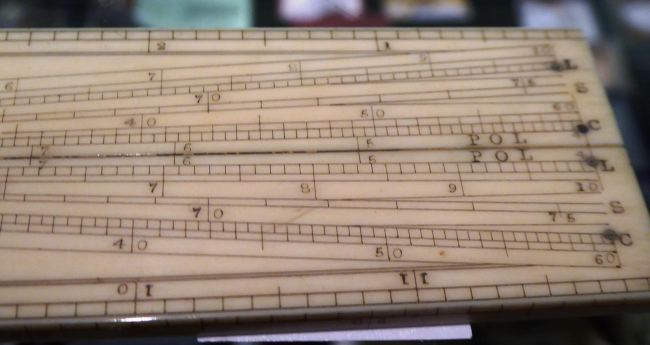 A 19th century ivory folding rule by Troughton & Simms, London; another unmarked damaged example, - Bild 5 aus 5
