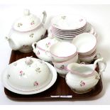 A hand painted teaset