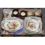 Assorted ceramics including Spode Italian pattern, Spode Asiatic pheasant wares etc