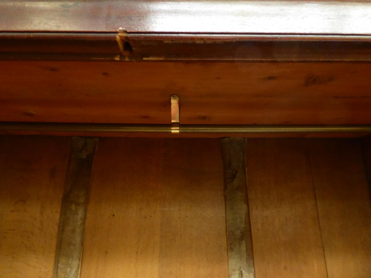 A 19th mahogany linen press (converted) - Image 3 of 3
