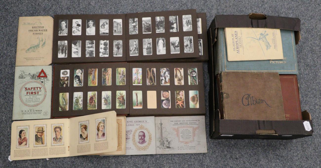 A quantity of cigarette cards