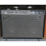 Fender stage 1600 amplifier with twin Celestion speakers, no. ICT05G 0407