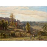 Sir Herbert Edwin Pelham Hughes-Stanton RA PRWS (1870-1937) ''Cagnes'' Signed and dated 1930, oil on