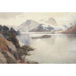 William Heaton Cooper (1903-1995) ''Silver Bay - Ullswater'' Signed, bears inscribed label verso