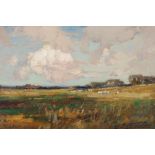 Kershaw Schofield (1872-1941) ''In the Vale of York'' Signed and dated ?, oil on canvas, 49cm by