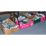 A large quantity of books relating to Naval history (eleven boxes)