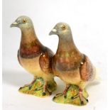 A pair of Beswick pigeons, 1383