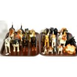 Beswick Dog Models Including: Bull Terrier - small, model No. 1753, Scottie, model No. 2037,