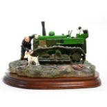 Border Fine Arts 'Starts First Time' (Fowler Diesel Crawler Mark VF), model No. B0702 by Ray