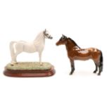 Border Fine Arts 'Welsh Mountain Pony' (Style Three), model No. B0534A, on wood base, with