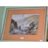 H Gresley ''Dovedale Derbyshire'', watercolour, signed lower right