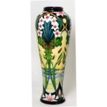 Moorcroft baluster vase by Kerry Goodwin, limited edition 56/100, 36cm high, with box