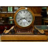 An oak bracket clock, Maple & Co Ltd