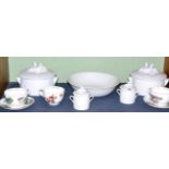 Royal Worcester gourmet oven china blanc de chine wares and others (10)