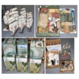 A quantity of toys including, war games, kit models, model boats etc (qty)