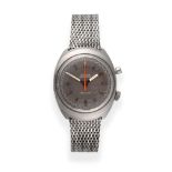 A Stainless Steel Chronograph Wristwatch, signed Omega, Geneve, model: Chronostop, 1969, (calibre