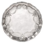 A French Presentation Silver Salver of Horse Racing Interest, Froment-Meurice, Paris, First