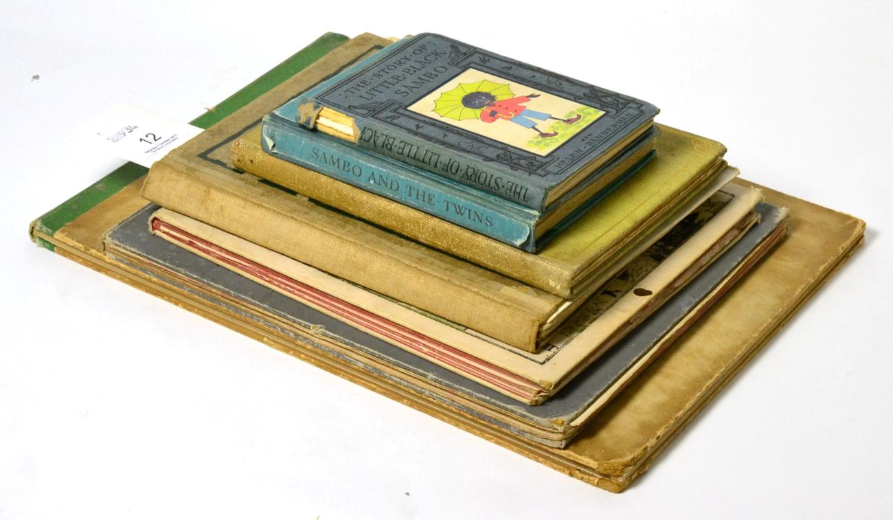 A small group of mainly children's and illustrated books including; A Coon Alphabet, E.W. Kemble