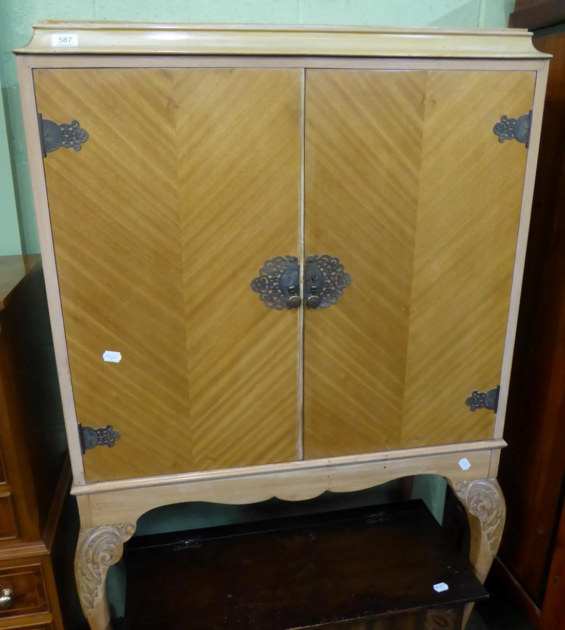 A 1950's cocktail cabinet
