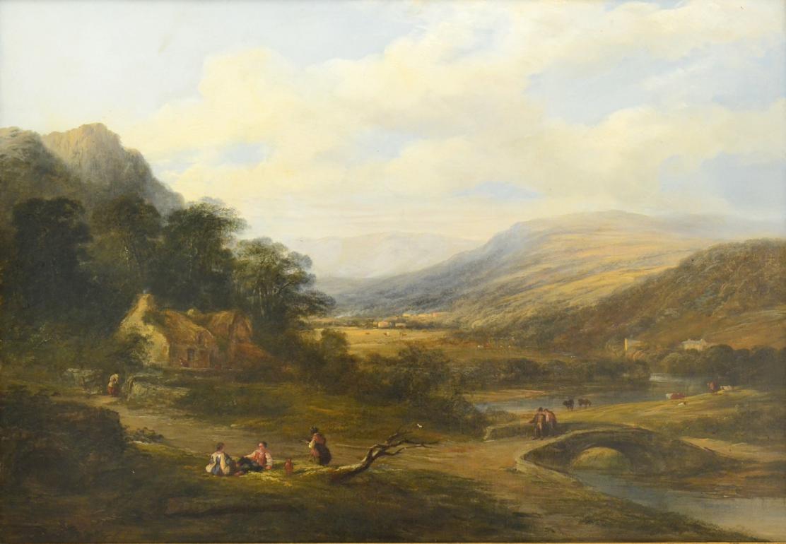 Attributed to William Pitt (19th century) ''Nr, Keswick'' Oil on canvas, 59cm by 85cm See