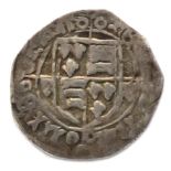 Ireland Groat 1487, Three Crowns Issue of Geraldin (Earl of Kildare); obv. long cross over royal