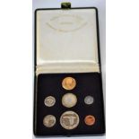 Canada Specimen Set 1967 'Confederation Centennial' a 7-coin set comprising: gold 20 dollars 18.