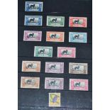 French Americas and Middle East. A range of mint and used on loose stock pages. Includes
