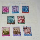 Gulf States. A blue Stamford album housing an assortment of 1960s and 1970s mint and used sets, plus