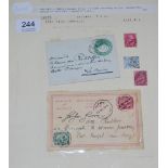 Egypt. A small collection of cancellations, showing the various types of TPO cancels, used on the