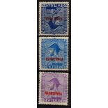 Cook Islands - Rarotonga. 1926 to 1928 New Zealand issued overprinted 2s deep blue with inverted