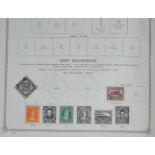 An Ideal Postage Stamp Album - first edition. Part filled. Better include New Brunswick 1860 1c, 2c,