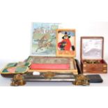 A quantity of miscellaneous items including children's books; card and card case; reproduction