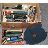 Various OO Gauge Locomotives And Rolling Stock including Hornby Dublo City of London (F-P) BR Deltic