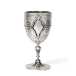 Silver Presentation Goblet Presented To Burnley Football Club 1883 For Their Victory Over The