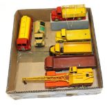 Dinky Commercials 531 Leyland Comet red/yellow (G box F-G) AEC Shell Chemicals Limited lorry,