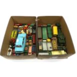 Dinky Various Unboxed Models including three 2nd type Fodens (chain, flat and wagon), Big Bedford,