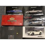 1:18 Scale Diecast Minichamps Maserati Spyder 1970 and Maserati ghibli 1969; Auto Art Toyota