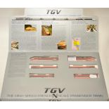Bachmann N Gauge TGV Six Car Set (E box E-G)
