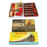 Trix Cadet Railway OO Gauge Tank Goods Set with 0-4-0T BR locomotive and three wagons (E box G) Trix