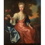 Attributed to Sir Godfrey Kneller, Bt (1646-1723) Portrait of Anne Breame, Mrs Humphry Ambler,