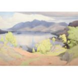 William Heaton Cooper (1903-1995) ''Morning in Spring, Derwentwater'' Signed, with original label