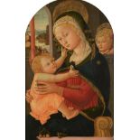 Manner of Filippo (Filippino) Lippi (c.1406-1469) Italian The Madonna and Child; The Madonna